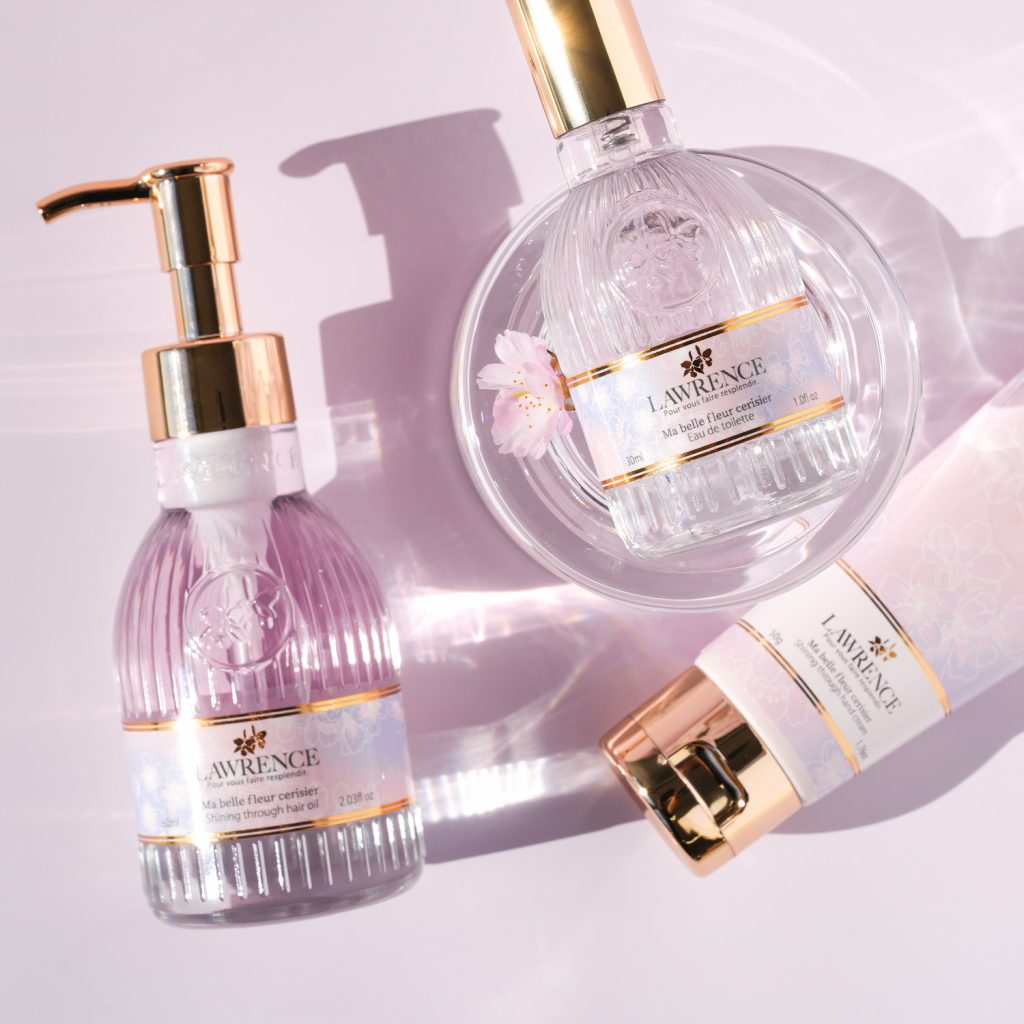 ロウレンス　シャイニングスルーハンドクリーム　マベルフルール　スリジエ（スムースタイプ）　50g