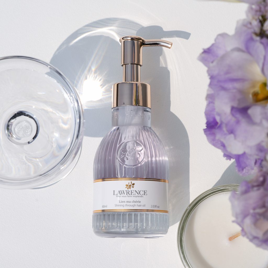 ロウレンス　シャイニングスルー ヘアオイル　リアンマシェリ （レイヤードモイストタイプ） 60ｍL