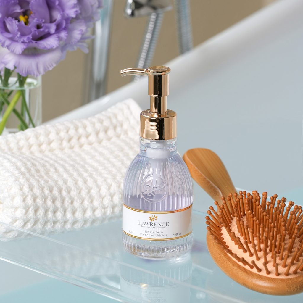 ロウレンス　シャイニングスルー ヘアオイル　リアンマシェリ （レイヤードモイストタイプ） 60ｍL