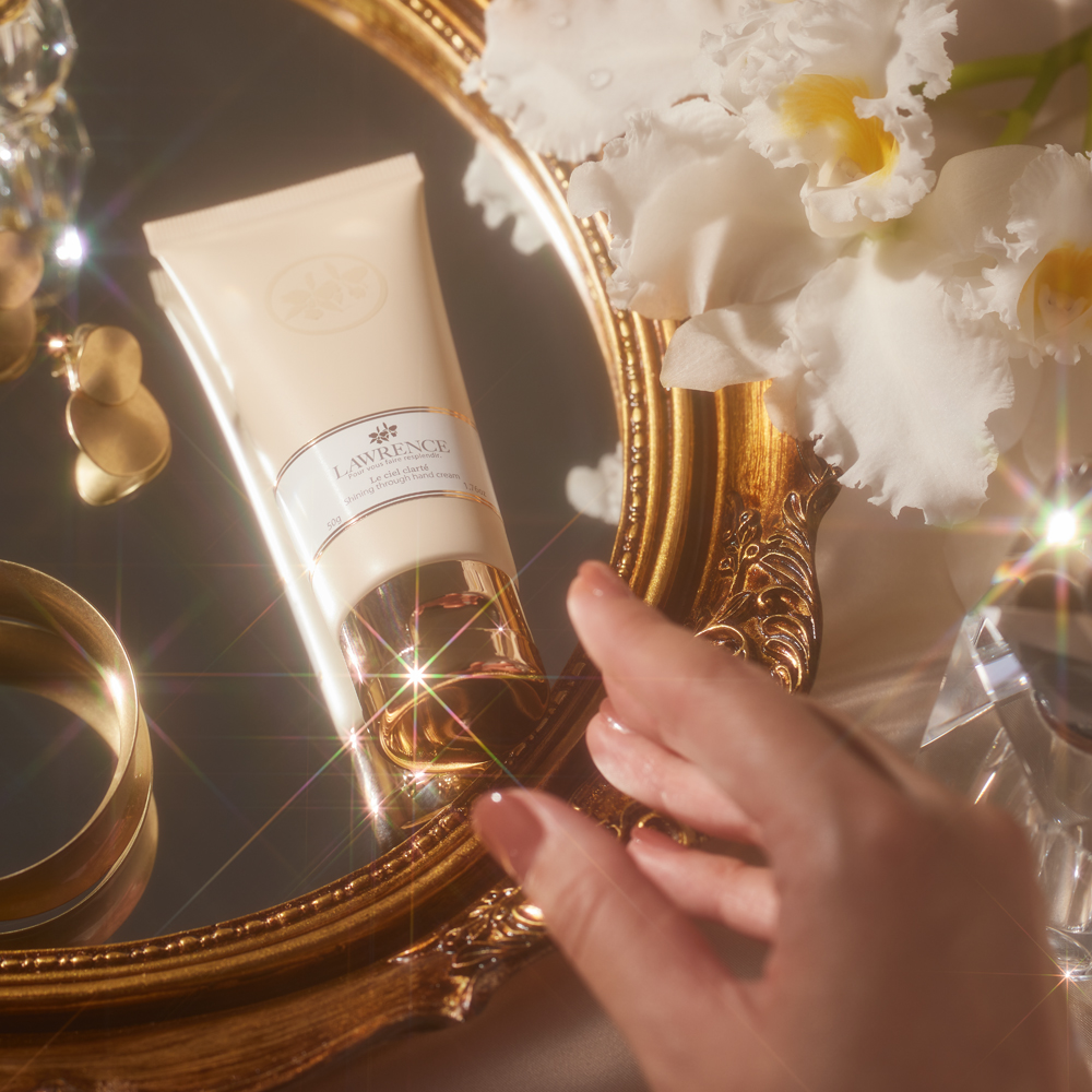 ロウレンス　シャイニングスルーハンドクリーム ルシェルクラーテ 50g （モイストタイプ）