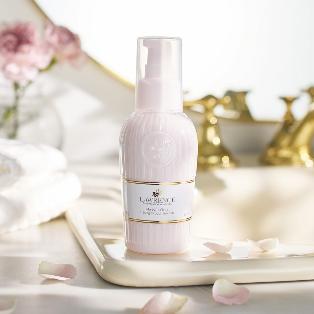 ロウレンス　シャイニングスルーヘアミルク マベルフルール （スムースタイプ） 110g