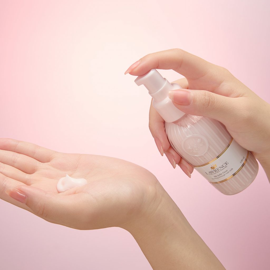 ロウレンス　シャイニングスルーヘアミルク マベルフルール （スムースタイプ） 110g