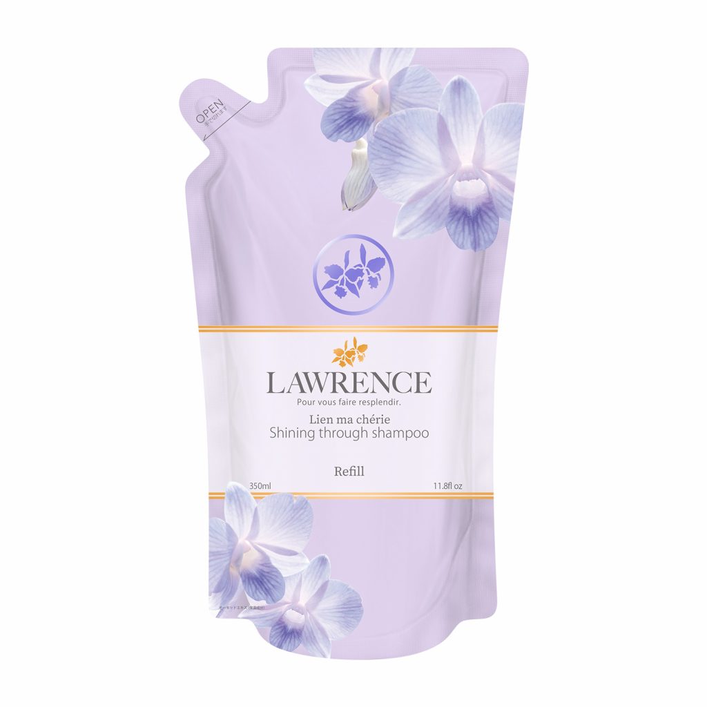 ロウレンス　シャイニングスルー シャンプー　リアンマシェリ詰め替え用 （レイヤードモイストタイプ） 350ｍL